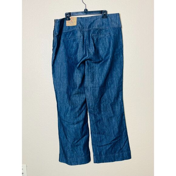 NWT Cato Relaxed Fit Wide Leg Jeans Denim Womens Plus Size 18 - Picture 2 of 11